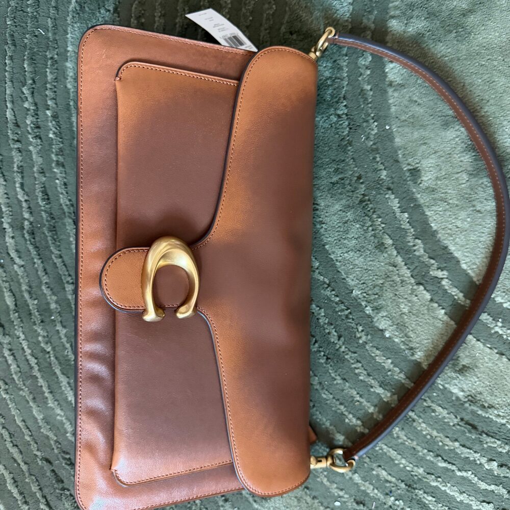 Coach Tabby 36 in Loved Leather Brown